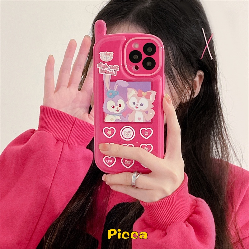 Soft Case Desain Kartun Disney LinaBell StellaLou Untuk IPhone 11 XR 11 12 13 Pro MAX 7 8 Plus X XS MAX