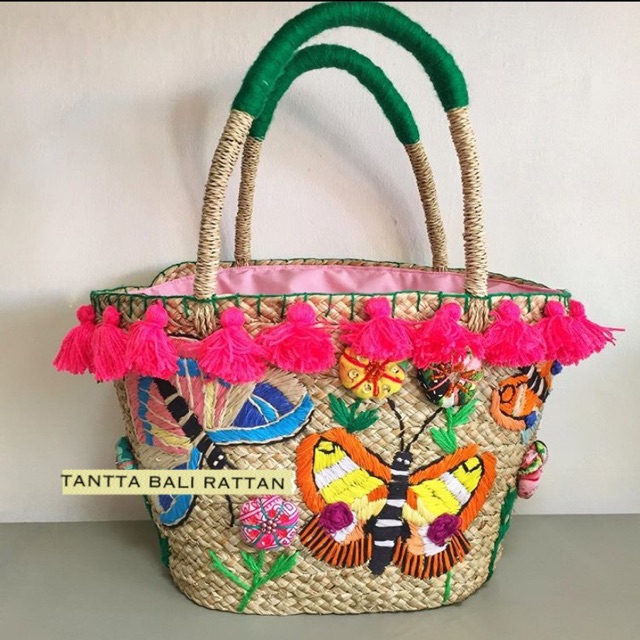 // Butterfly // tas anyam wanita, tas wanita, tas jinjing wanita, tas bali, handmade bali