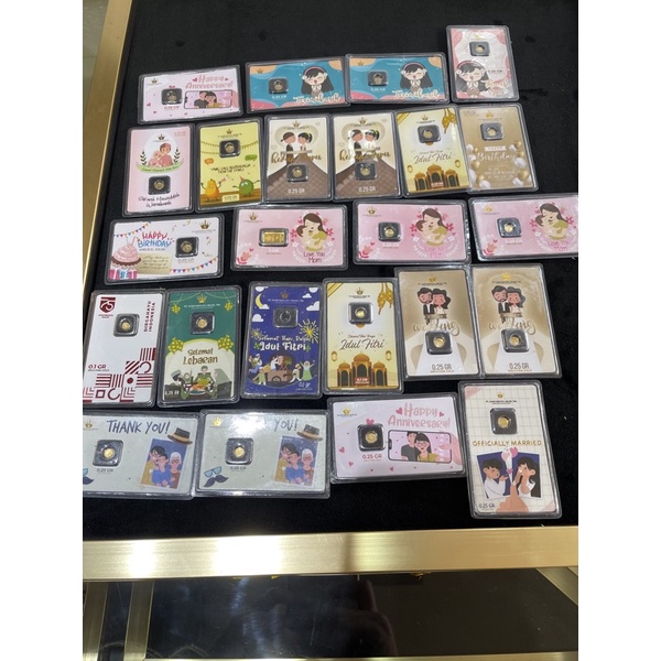 LOGAM MULIA GIFT SERIES HARTADINATA ABADI 0.25 gr