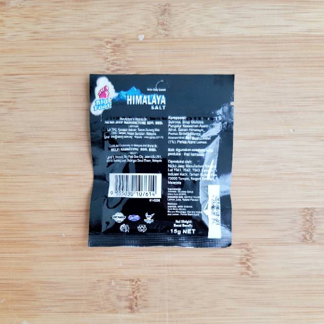 Permen Big Foot Himalaya Salt Sport Candy Lemon Mint Flavour Candy 15 Gram Shopee Indonesia