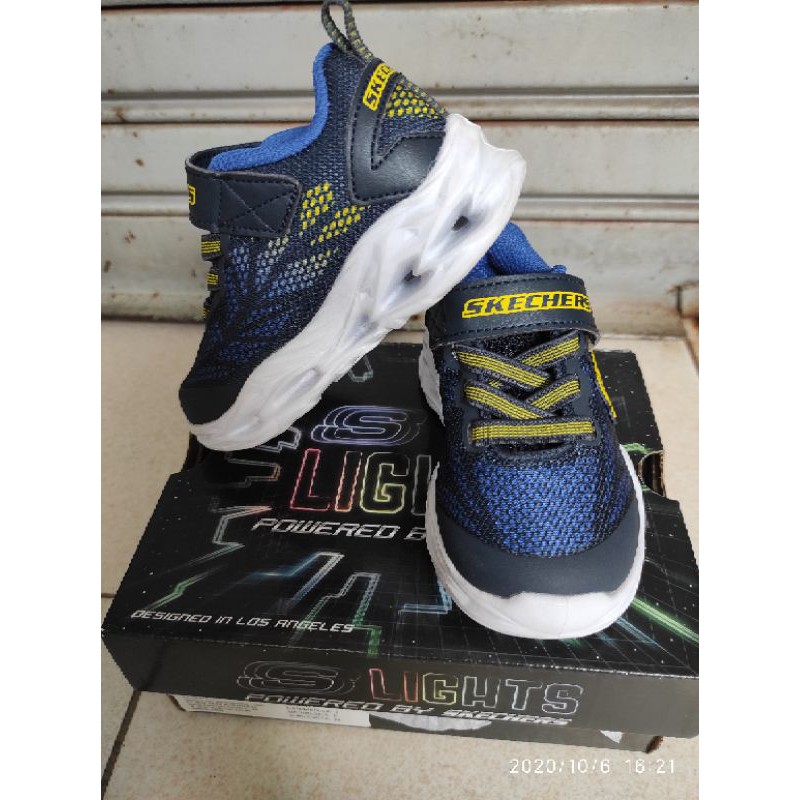 Skechers S-Light Anak - Preloved - Sepatu anak laki laki | ukuran 12CM