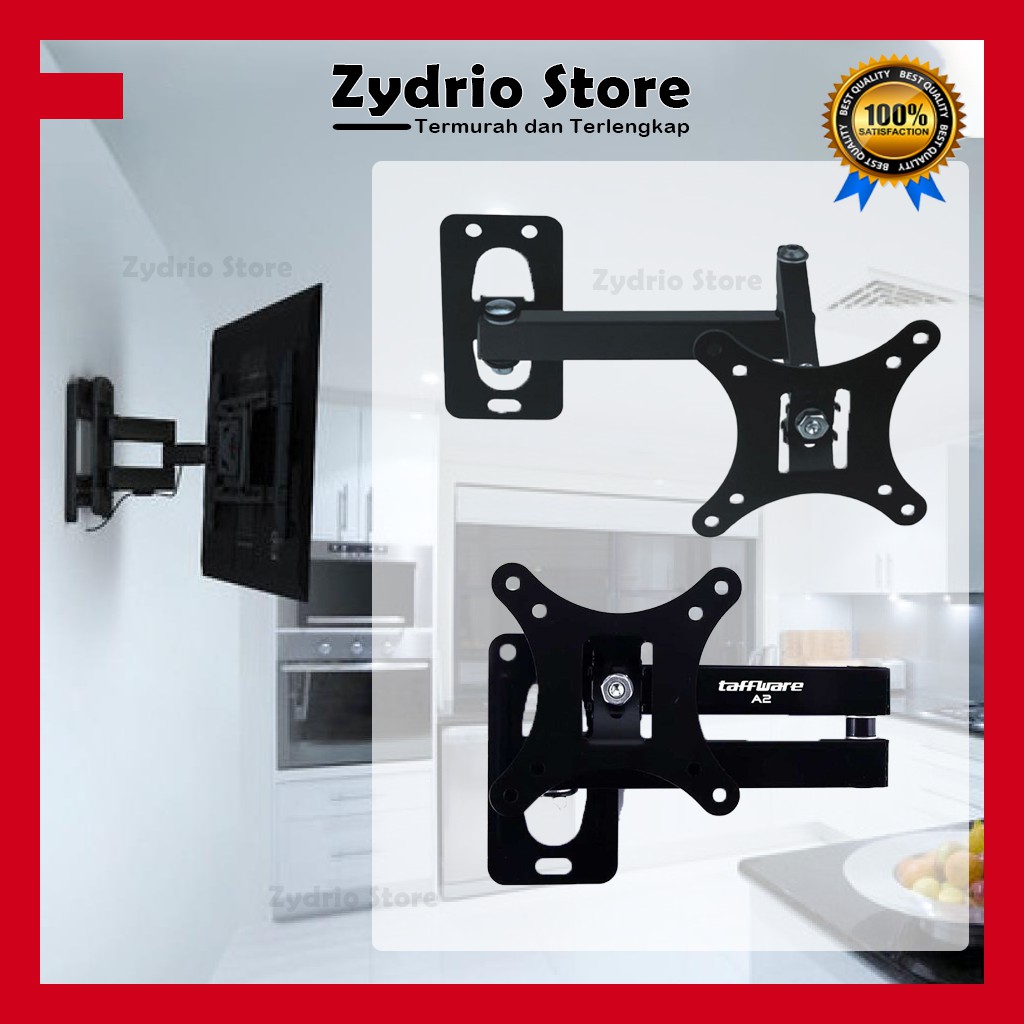 Bracket Belalai Lengan / Swivel TV LED LCD / Monitor Desktop 10-32Inch