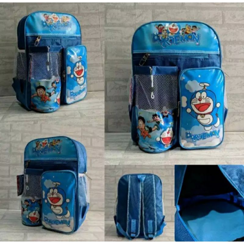 tas doraemon tas rangsel sekolah tk dan sd