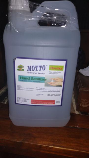 (pc) Hand Sinitizer Motto 5 Liter