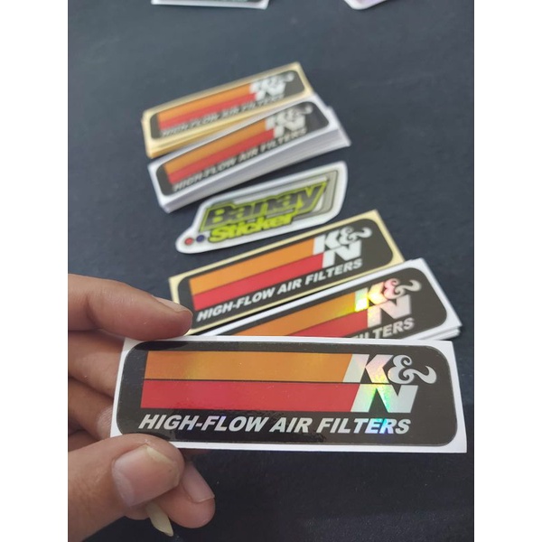 STICKER FILTERS K&amp;N PRINCUTT