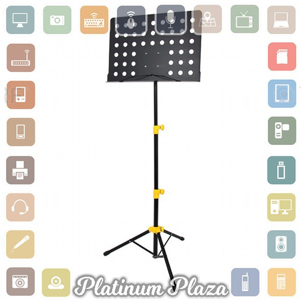 Stand Partitur Sheet Musik - P-06HC - Black`S5YJLU-