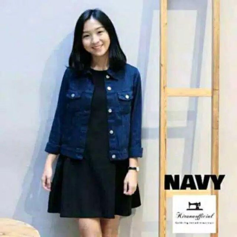 JAKET BIONDY WANITA / JAKET JEANS WARNA