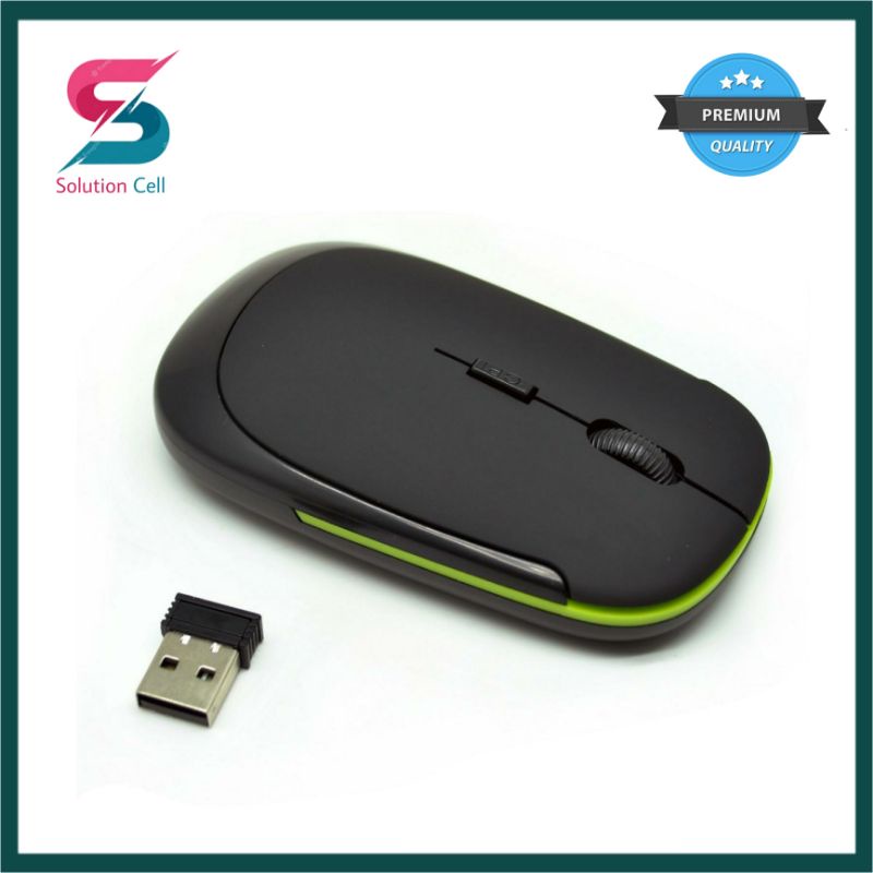 [Original] Taffware Wireless Optical Mouse _ Tanpa Kabel _  USB port  ©SolutionCell