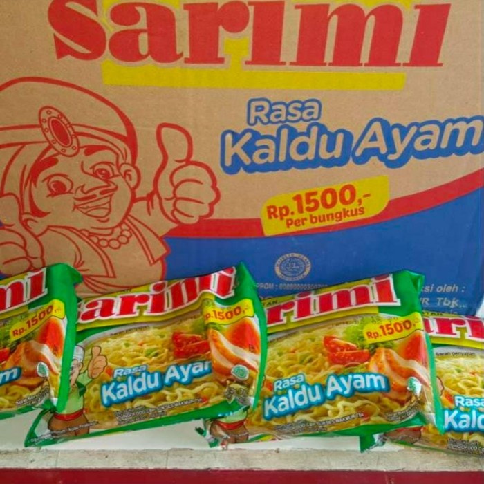 

TERBARU Sarimi Kaldu Ayam 1 Karton Isi 40 Pcs