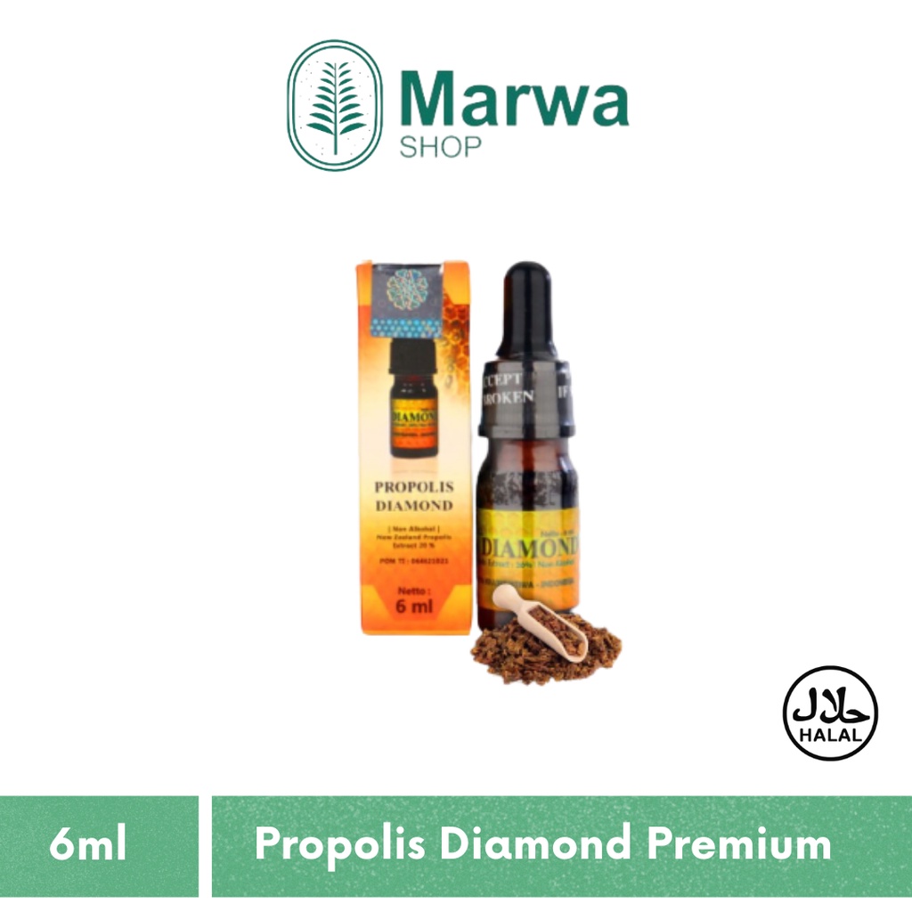 Propolis Diamond Premium Original I Bukan Propolis Lite I 6 Ml