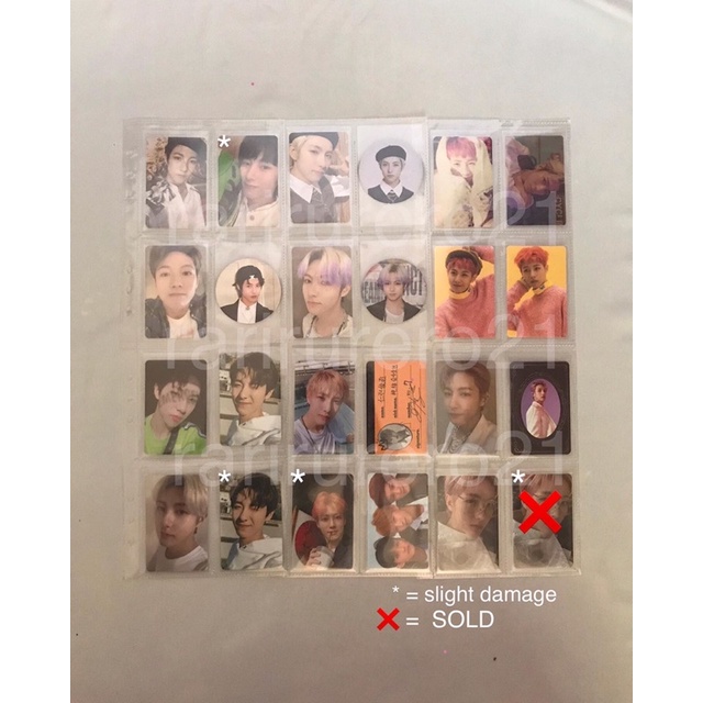 take all 110 renjun photocard  12 pc set 10 postcard gojek boom mfal sticker kihno past md cinema gr