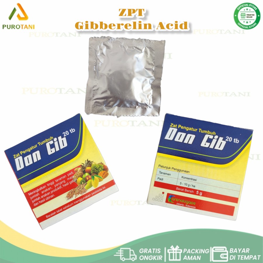 ZPT Gibberelin Dan Gib Zat Pengatur tumbuh DanGib 20TB