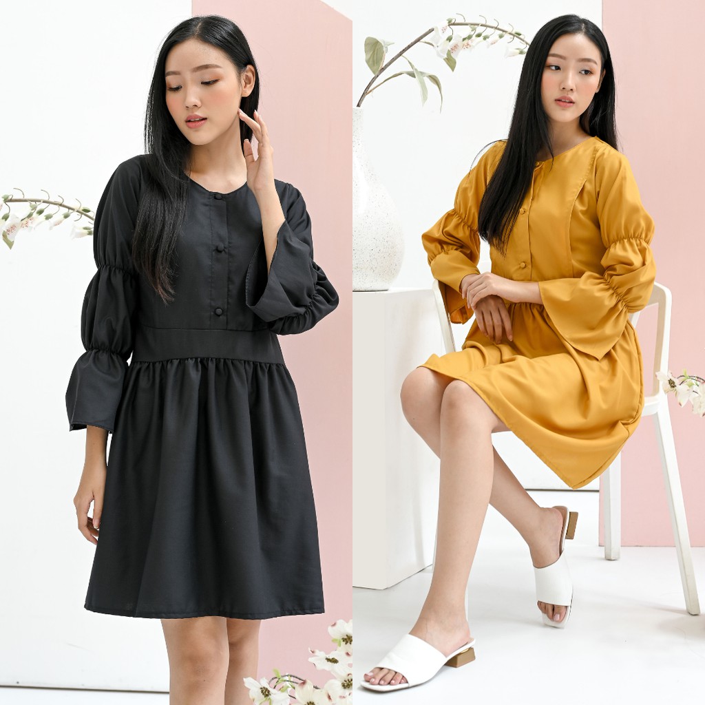 Baju Island- Moon Dress, Baju Hamil Dan Menyusui, Nursingwear