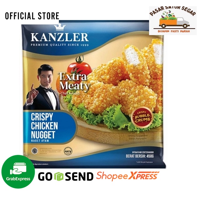 

Kanzler Crispy Chicken Nugget Naget Ayam krispi 450gr