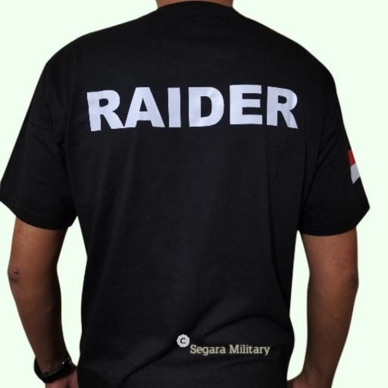 KAOS TNI RAIDER//KAOS TNI AD//KAOS LENGAN PENDEK COMBED 30S