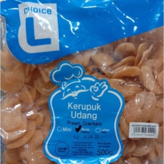 

Choice L Kerupuk Udang Mede 500 gr