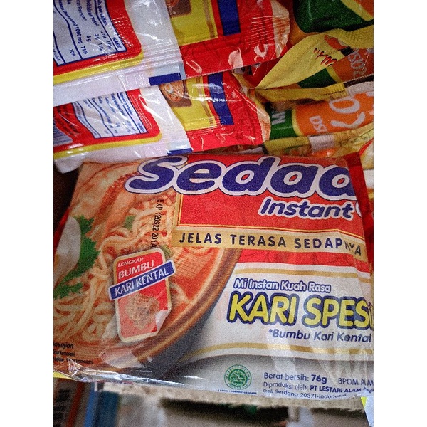 

Mie sedap Kari spesial