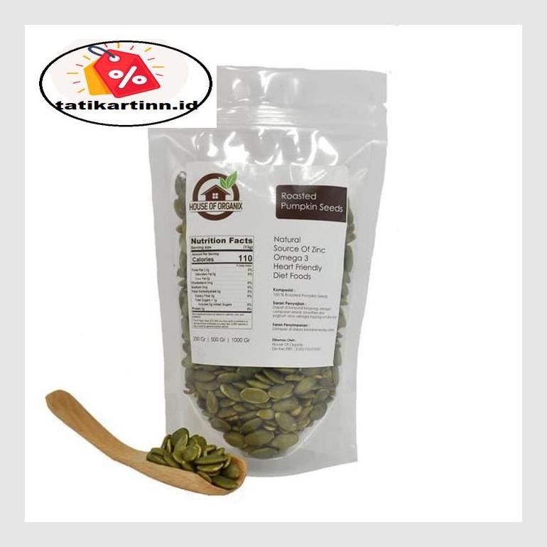 

S50Tat Roasted Pumpkin Seeds ( Biji Labu Panggang ) - 250 Gr Atr05Ytt