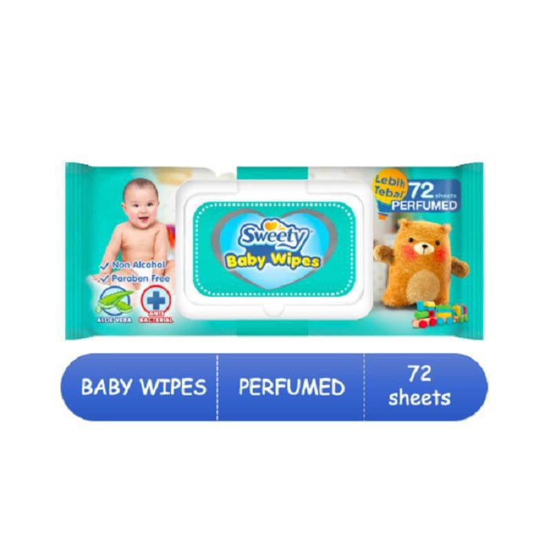 Jual Swetty Baby Wipes Tisu Basah 72s Shopee Indonesia