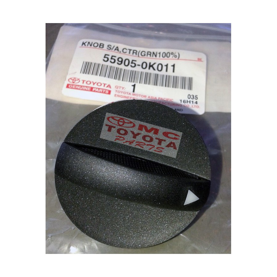 Knob Knop Tombol Stelan Control AC Innova Hilux Fortuner 55905-0K011