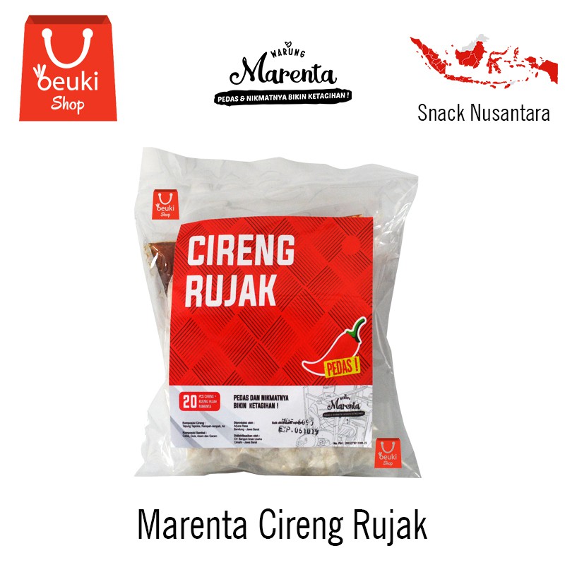 

Marenta Cireng Rujak Cireng Asli Bandung Praktis Tinggal Goreng Cocol Ke Bumbu Rujak - 385gr