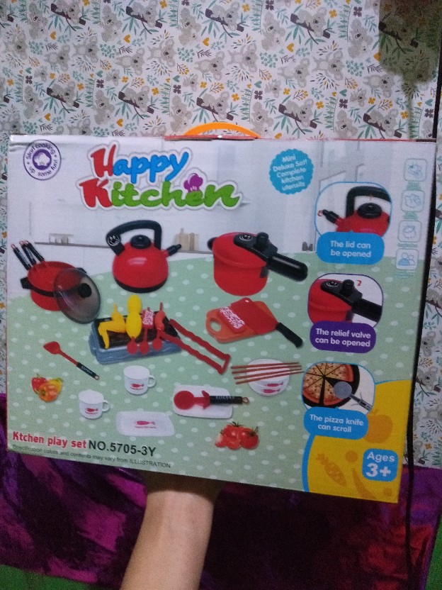 Mainan Anak Home Kitchen Play Set 36pcs / Mainan Masak Dapur Peralatan Kitchen Masak