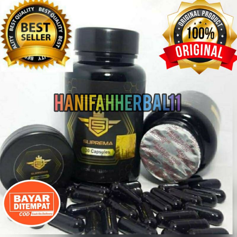 Suprema Asli Original Obat Pembesar Penis Kelamin Vital Kuat Sex Pria Tahan Lama Permanen