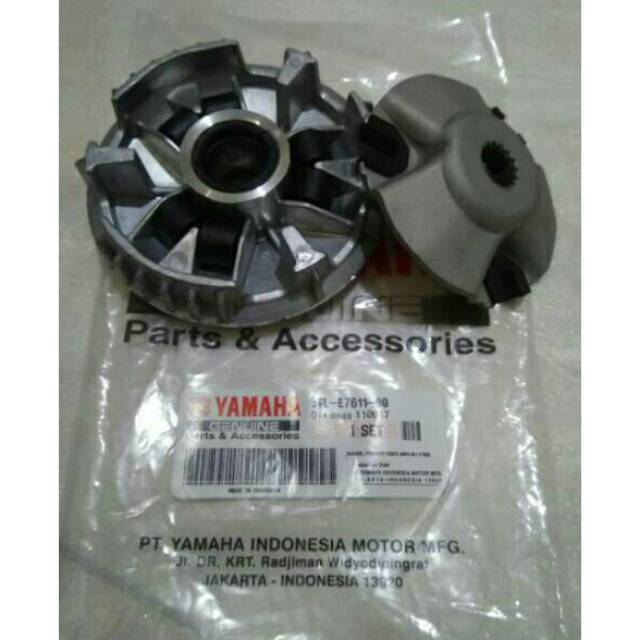 RUMAH ROLLER TUTUP RUMAH ROLLER YAMAHA MIO LAMA/ MIO SPORTY/MIO SOUL KARBU 5TL ORI