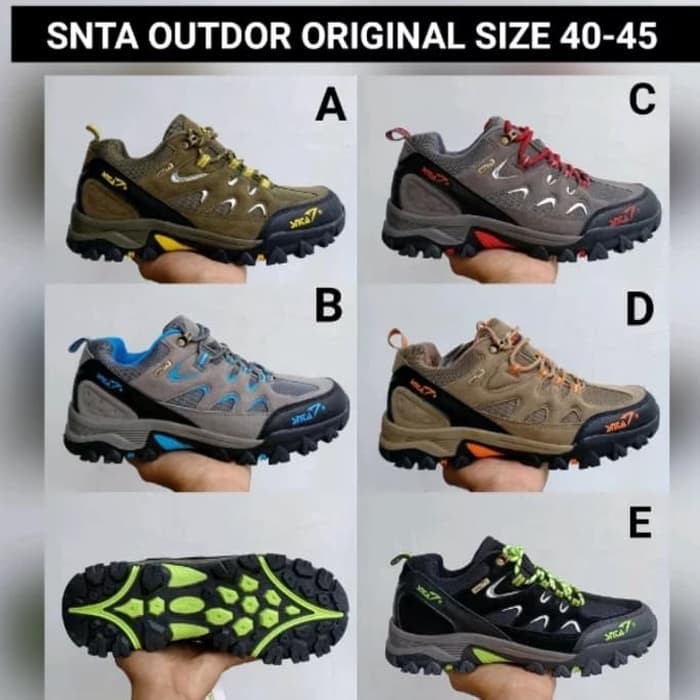(T) TERLARIS sepatu tracking Snta outdoor - sepatu gunung -sepatu Outdor