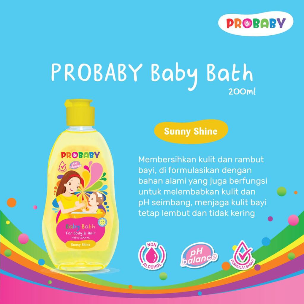 PROBABY Baby Bath Sammer Sweet Sunny Shine Lovely sky 200ml 230ml