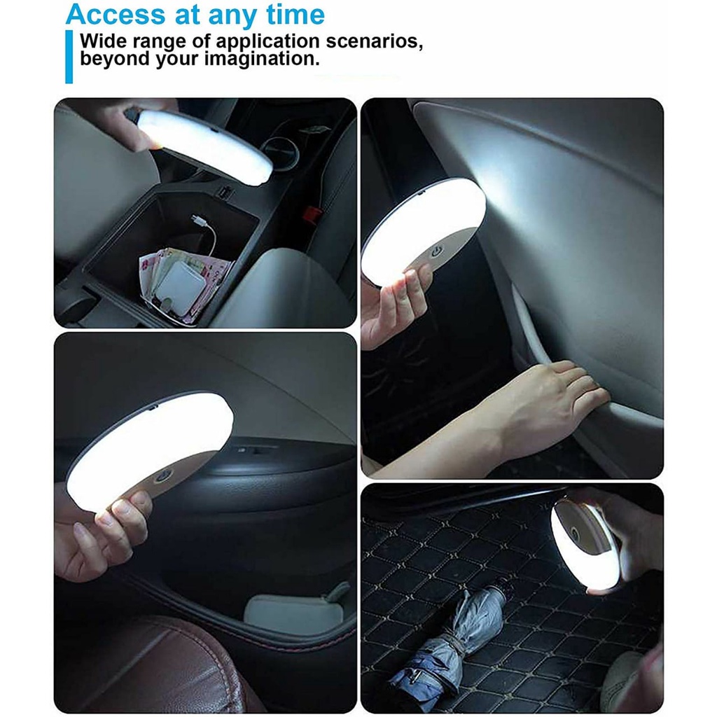 Car LED Portable Multifungsi | Lampu Interior Lamp USB Kabin Mobil