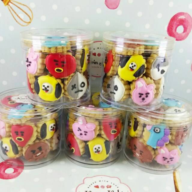 

Kukis hias, kukis karakter BT21 250 gr