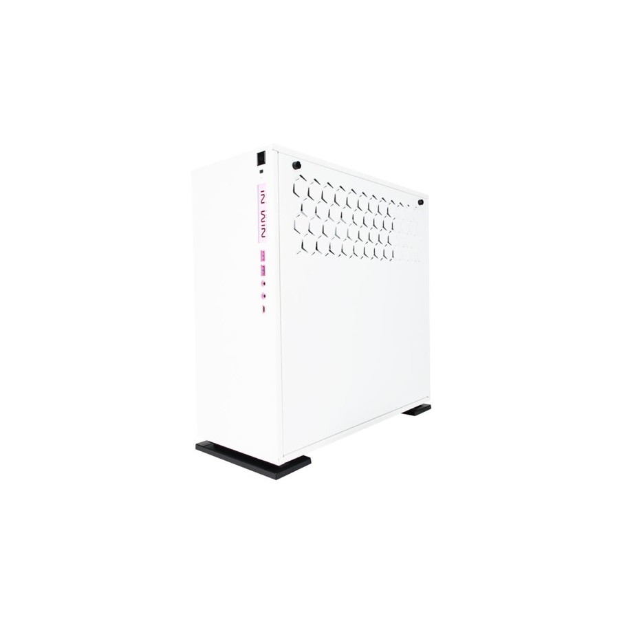CASING InWin 303C - ATX Latest USB 3.1 Gen 2 Type-C RGB WHITE AND BLACK