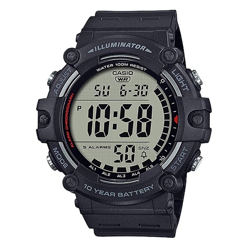 Casio Original AE1500WH AE-1500WH-8B 1A / AE-1500WHX-1A 3A Jam Tangan Pria Digital Karet Hitam