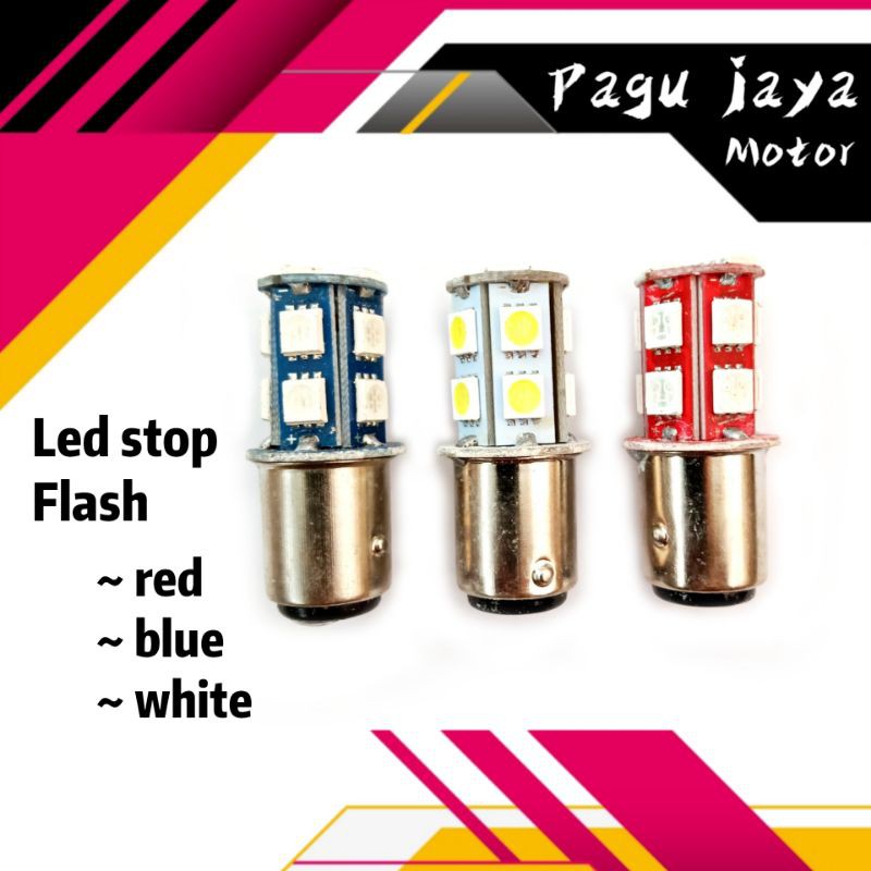 Lampu stop flash kedip arus dc 12v