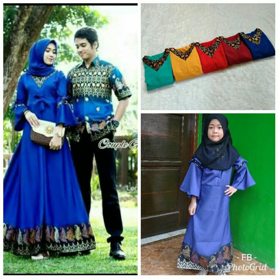 SALE GROSIR BATIK COUPLE GAMIS BALOTELI