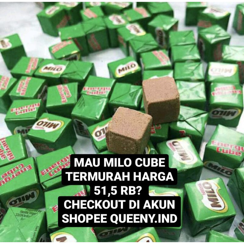 MILO CUBE 100 BIJI / MILO CUBES [SIAP KIRIM] | Shopee