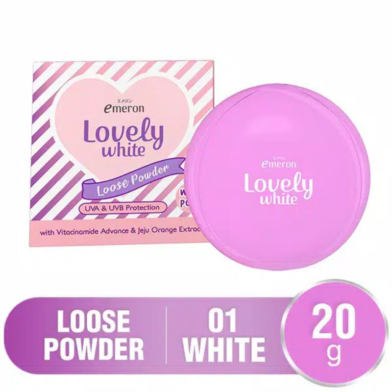 Emeron lovely white compact powder