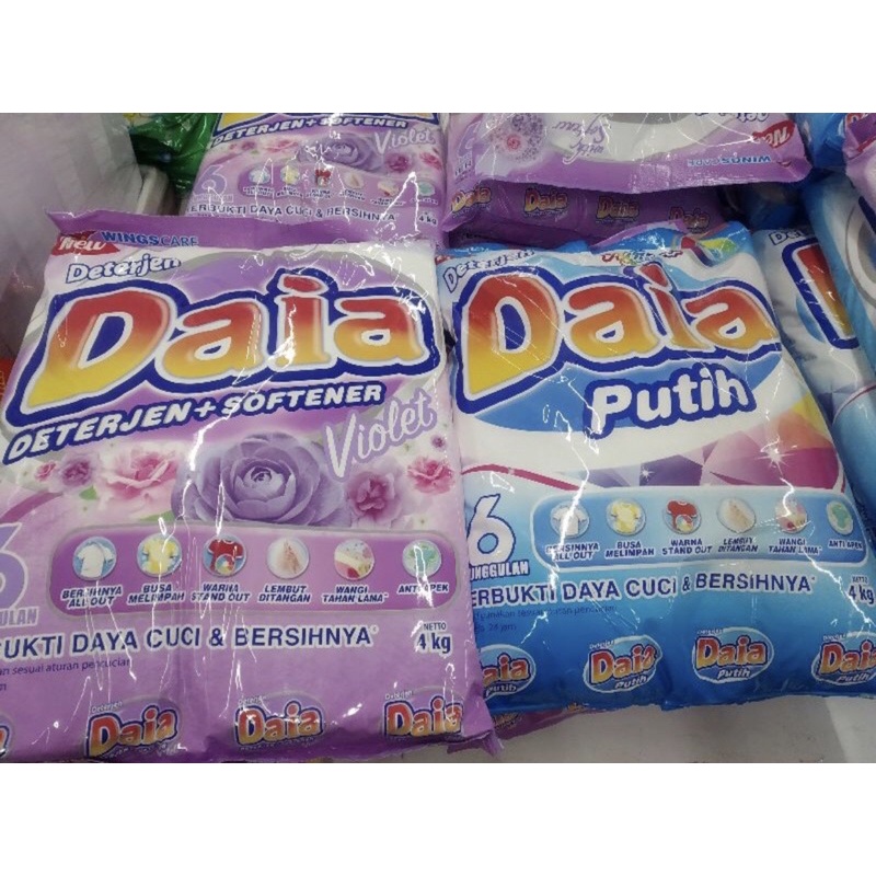 Daia Detergent putih 4kg