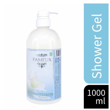 FAMEUX Shower Gel White 1000 ml