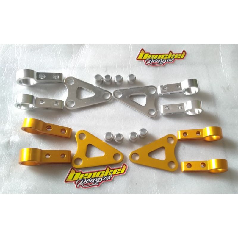 breket lampu bulat ninja r ss Victor as 26 gold/silver