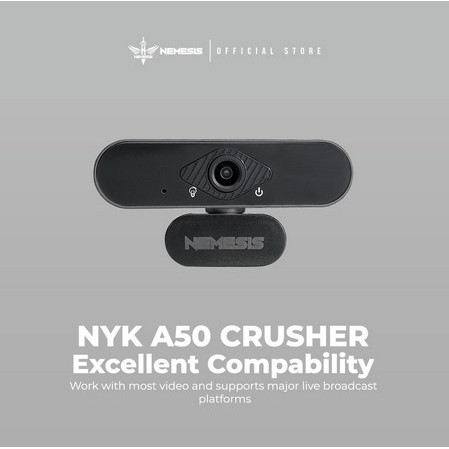 Webcam NYK NEMESIS A75 A50 HEXA FULL HD1080 30FPS / Webcam NYK NEMESIS A75 EVEREST 1080P