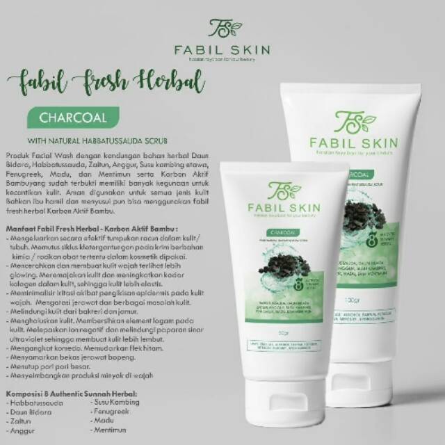 

Fabil fresh herbal facial wash