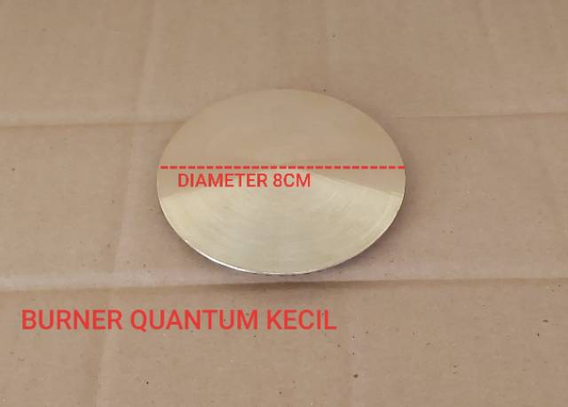 Burner kuningan Quantum / Burner Kompor Gas Quantum 80mm 100mm