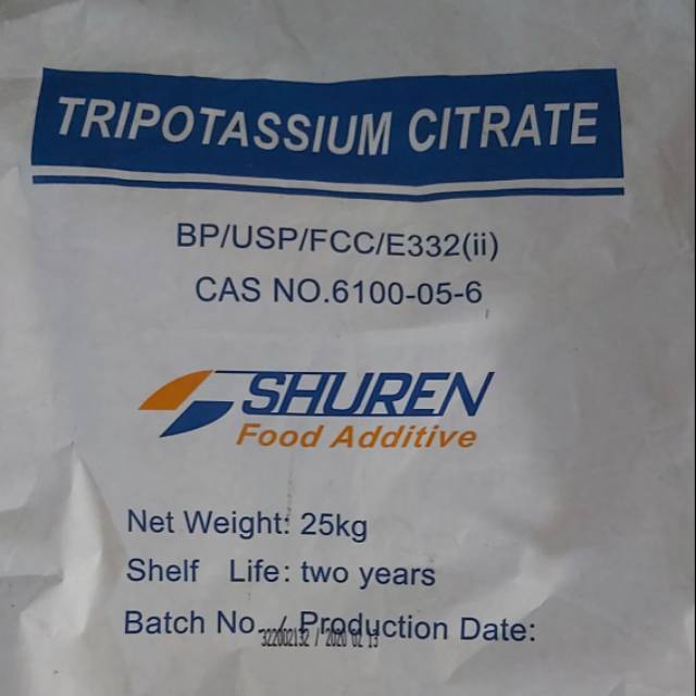 

TRIPOTASSIUM CITRATE