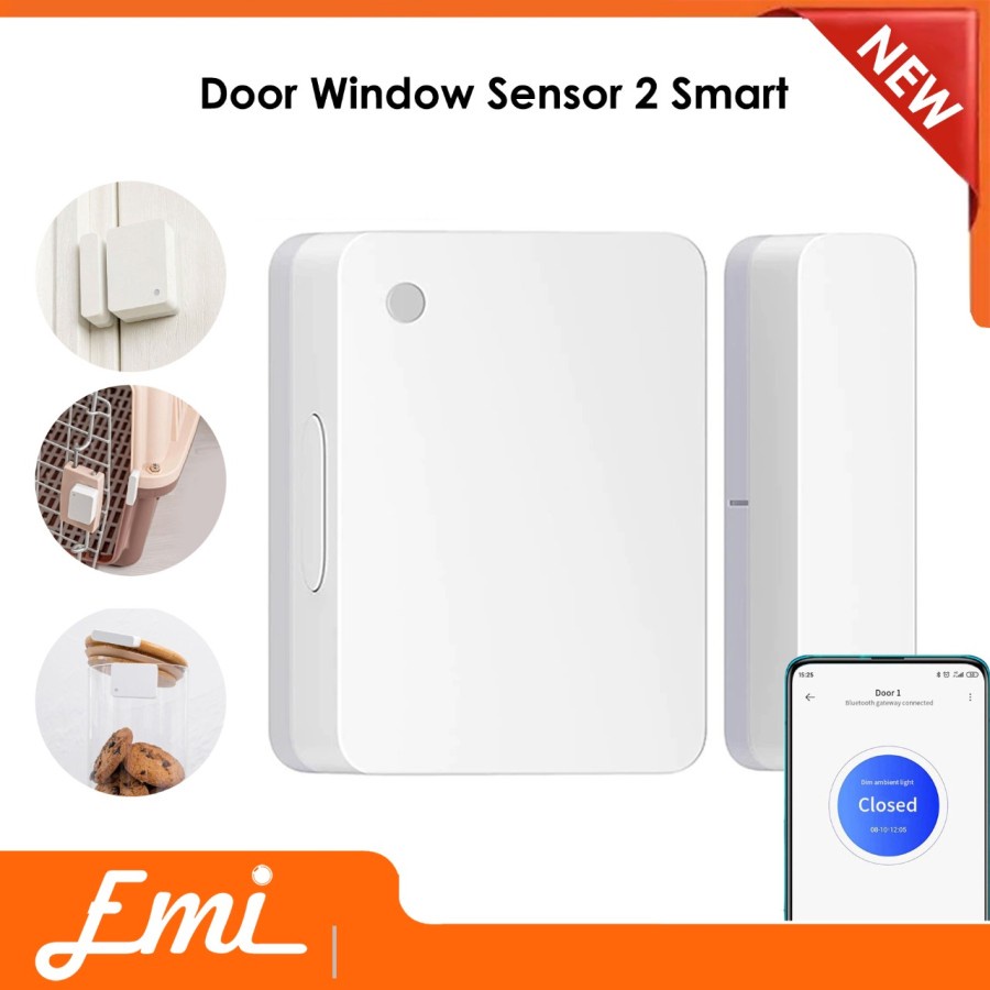 Door Window Sensor 2 Smart Alarm Pintu dan Jendela Rumah - MCCGQ02H