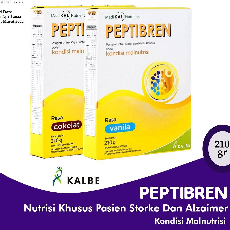 

Laris 8669F PEPTIBREN - Vanilla & Coklat - Susu Pasien Stroke & Pikun Rendah Lemak 50 Promo