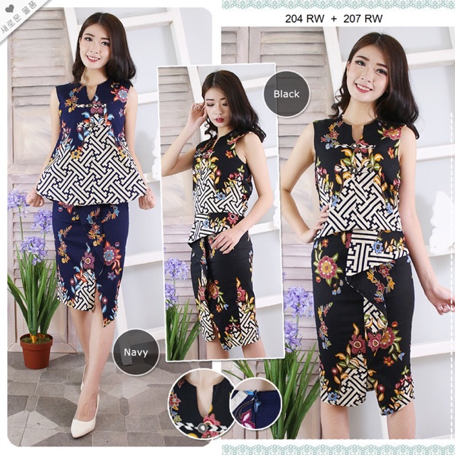 Setelan Batik 204 + 207 RW