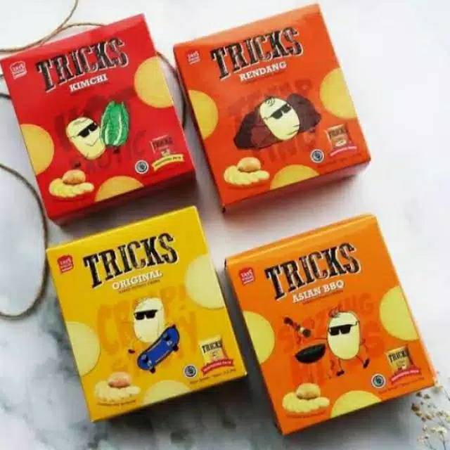 

TRICKS biskuit kentang potato baked chips halal (10pc x 20gr)