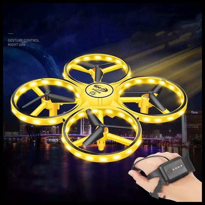 Mainan Anak Drone Rc Hand Gesture Drone Dengan Sensor Gerakan Tangan